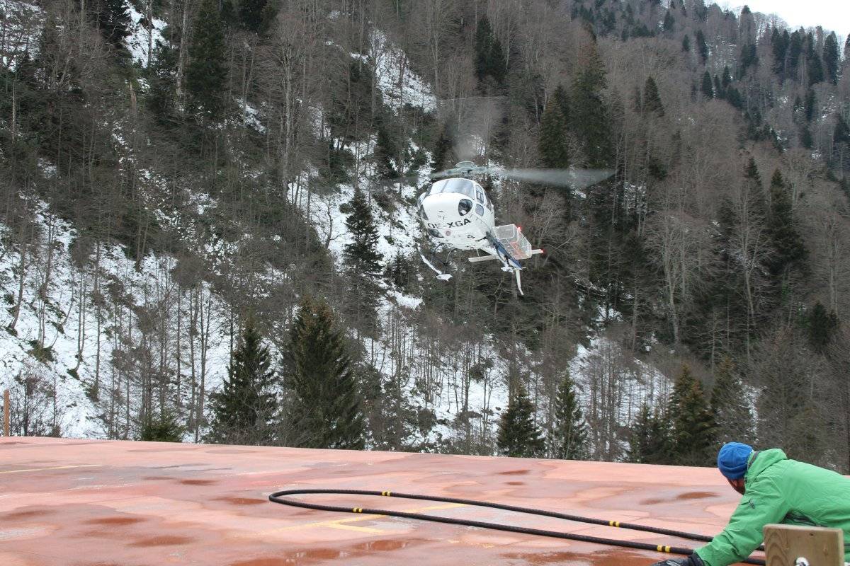 Rize Kaçkarlar'da heliski heyecanı başladı