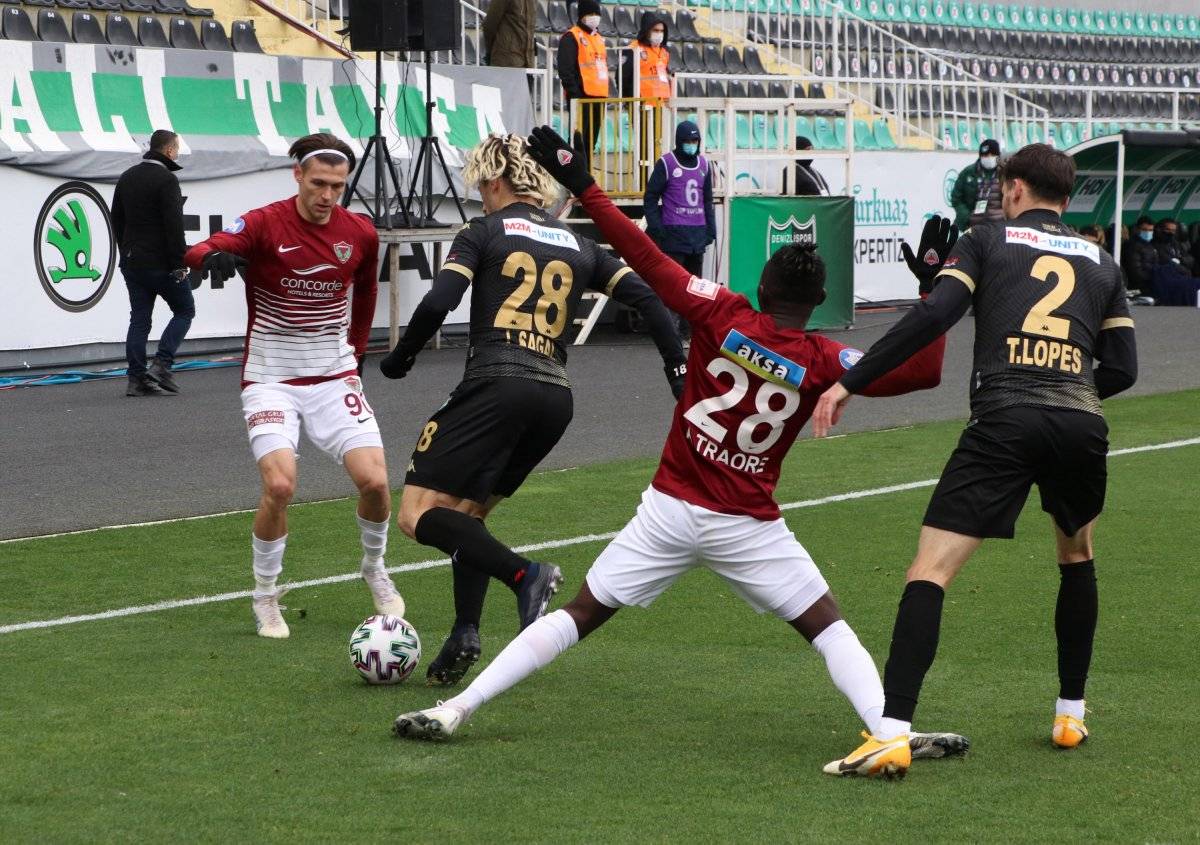 Hatayspor, Denizli deplasmanından 3 puanla döndü