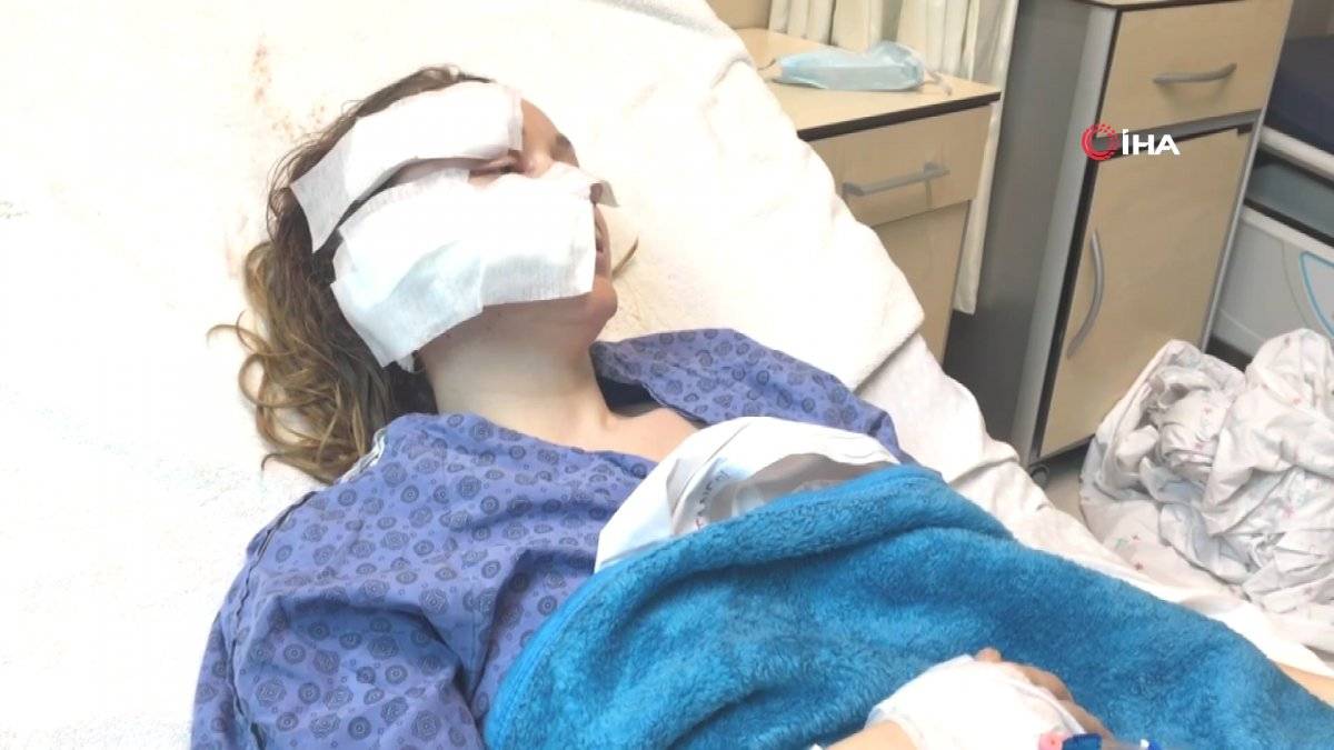 Falçatalı saldırıya uğrayan Anna: Saçımdan tutup, yüzümü kesti