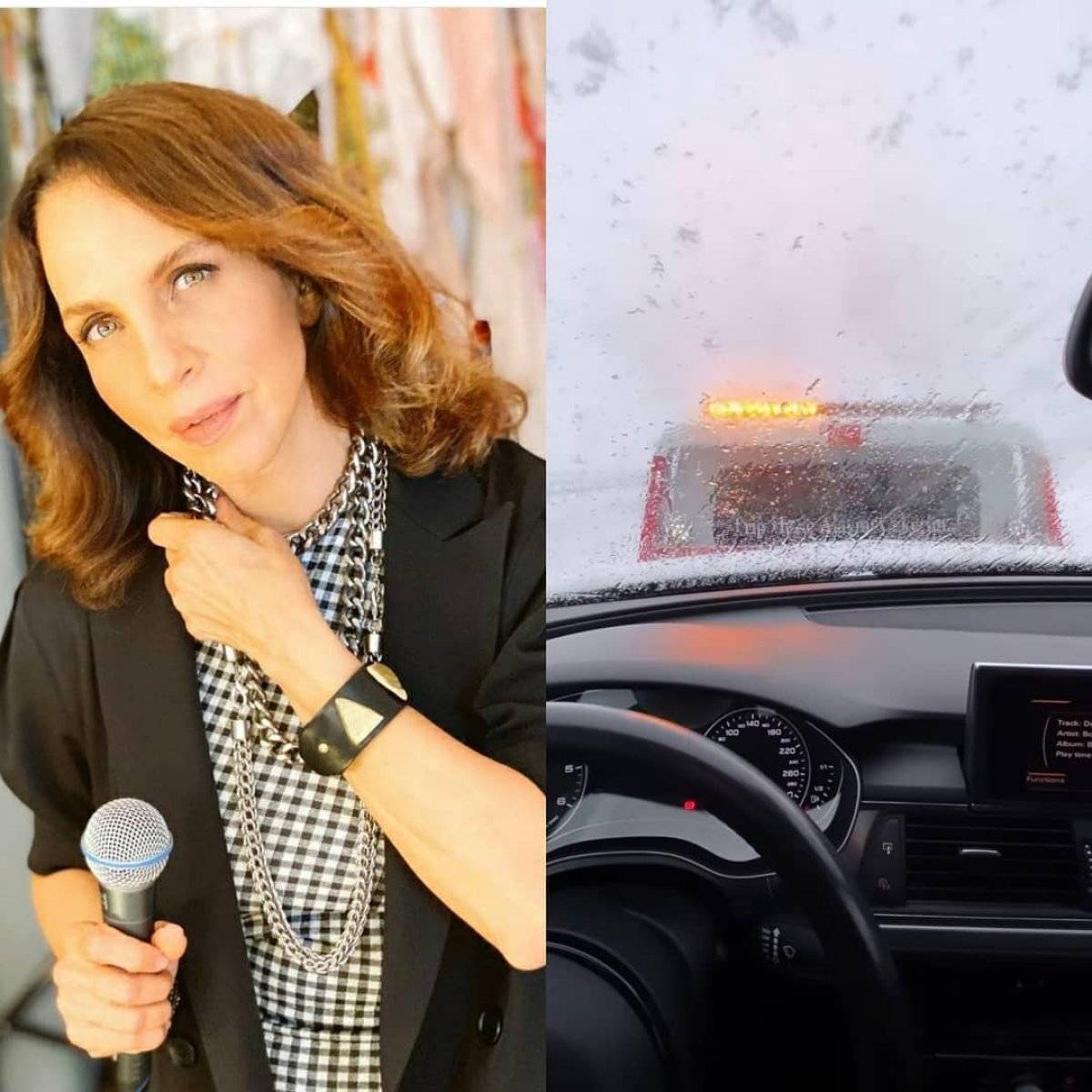 Sertab Erener yolda kaldı