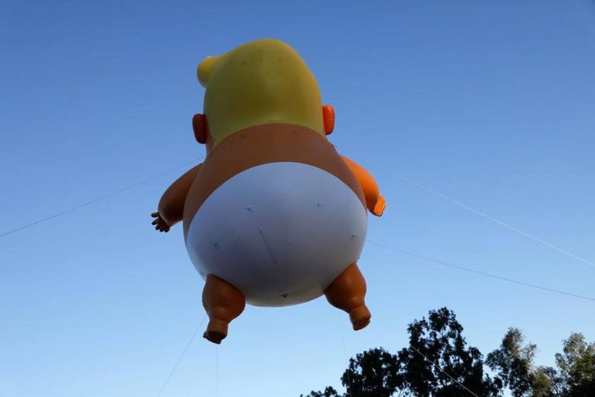'Bebek Trump' balonu, Londra Müzesi'nde sergilenecek