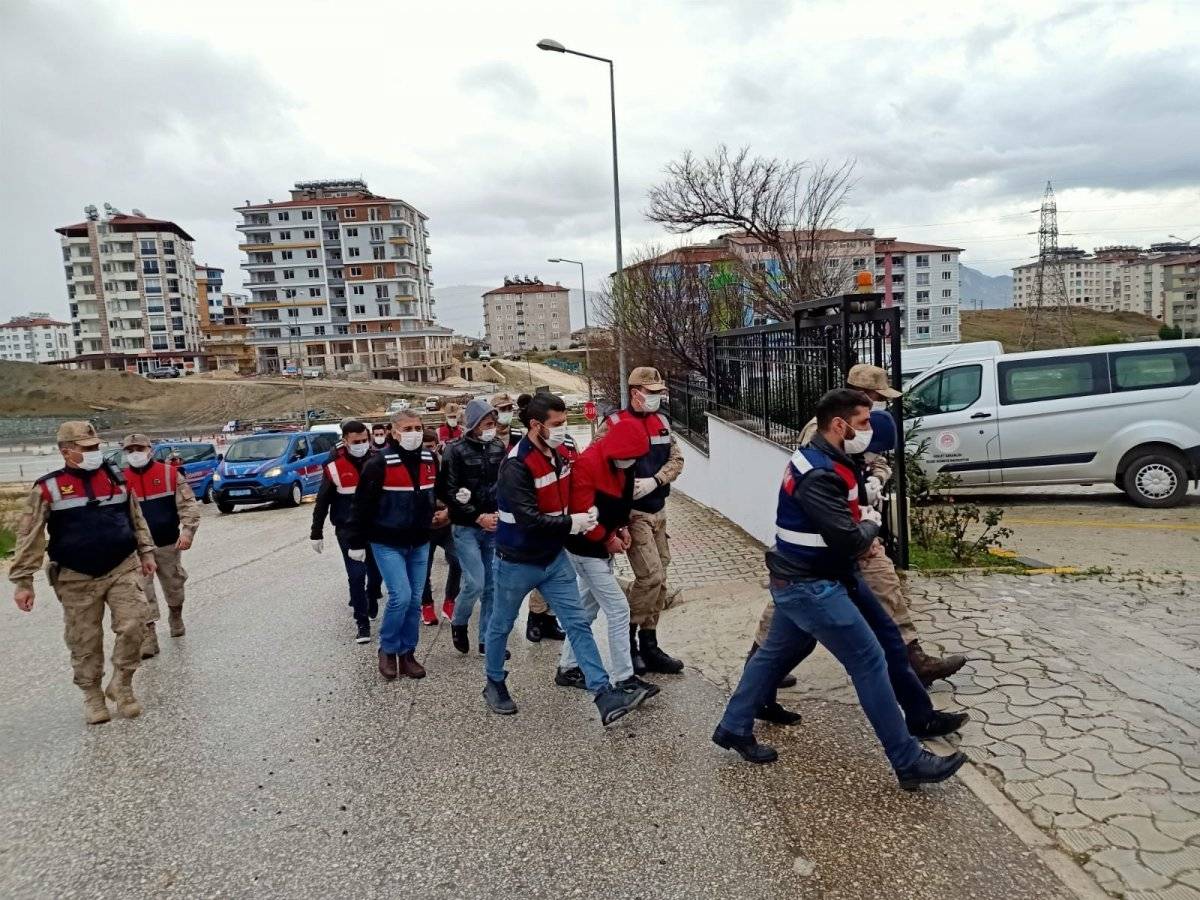 Hatay'da merkezli torbacı operasyonunda 13 şüpheliye gözaltı