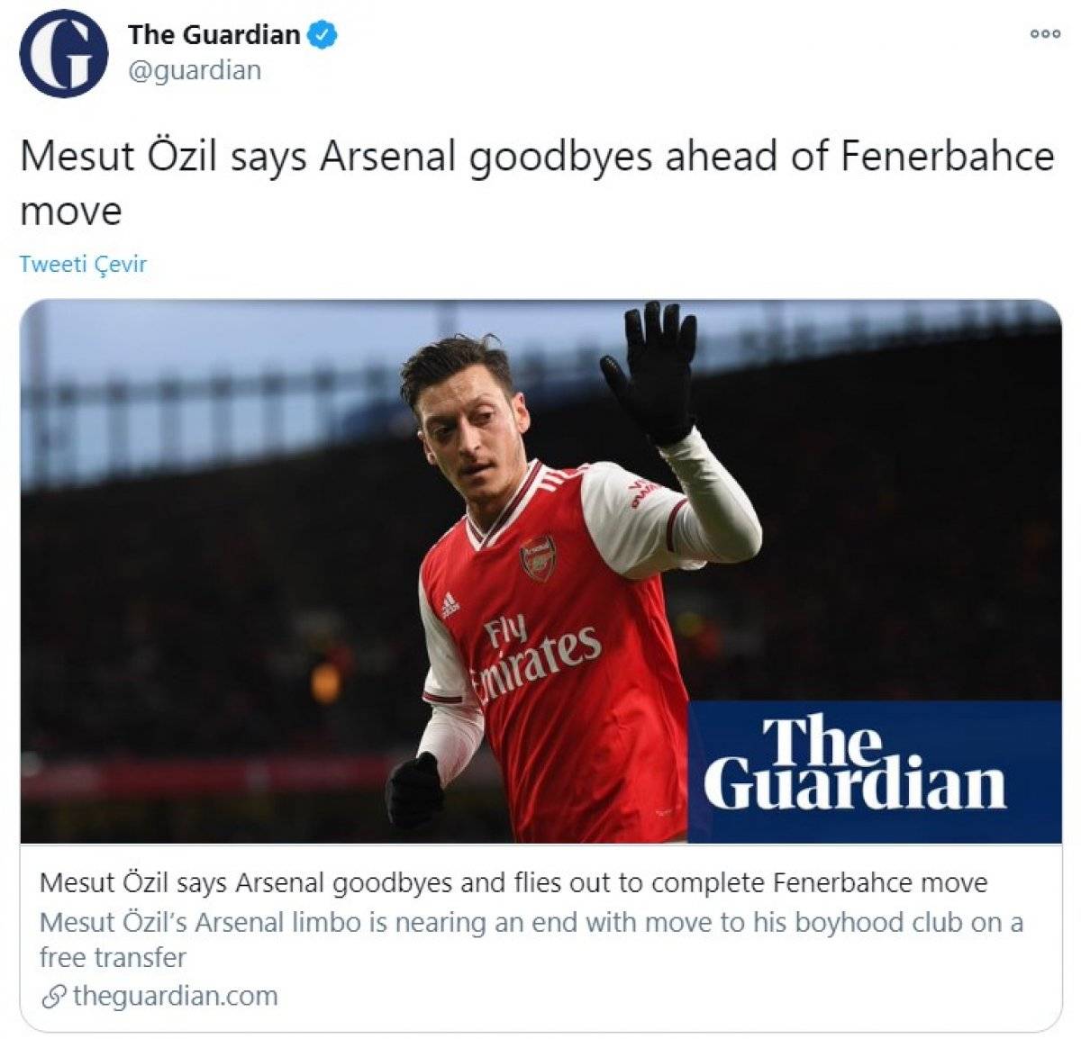 Mesut Özil transferi Avrupa basınında
