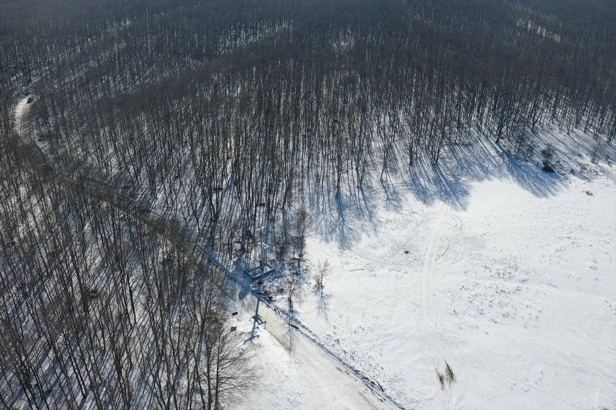 İkiz Göller kış güzelliği