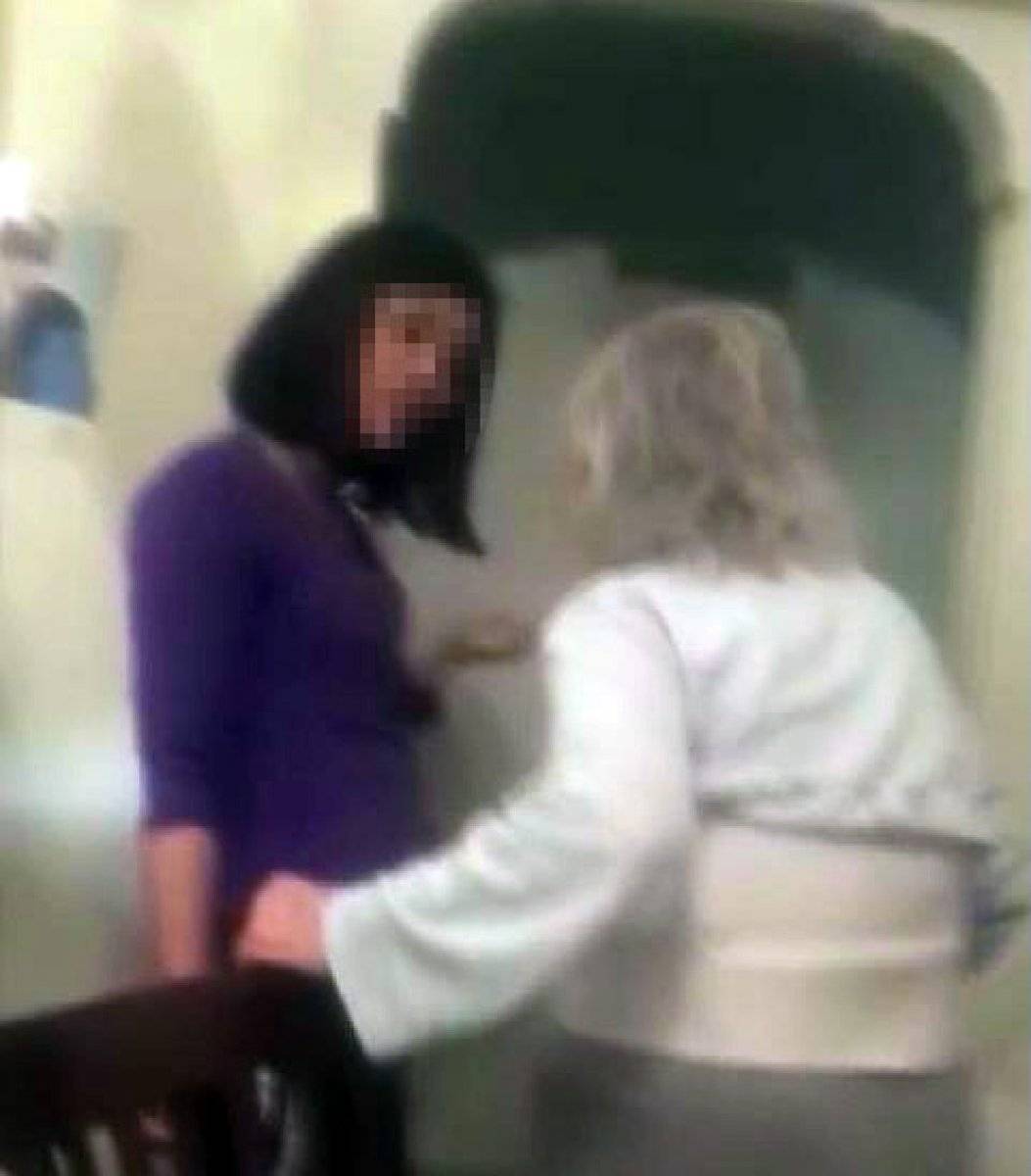 Kadıköy'de yaşlı kadına bakıcı şiddeti kamerada