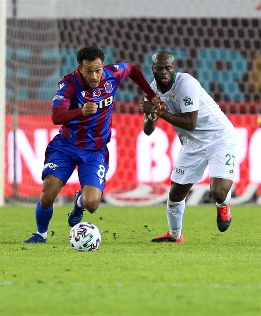Trabzonspor, Konyaspor'a 3 attı
