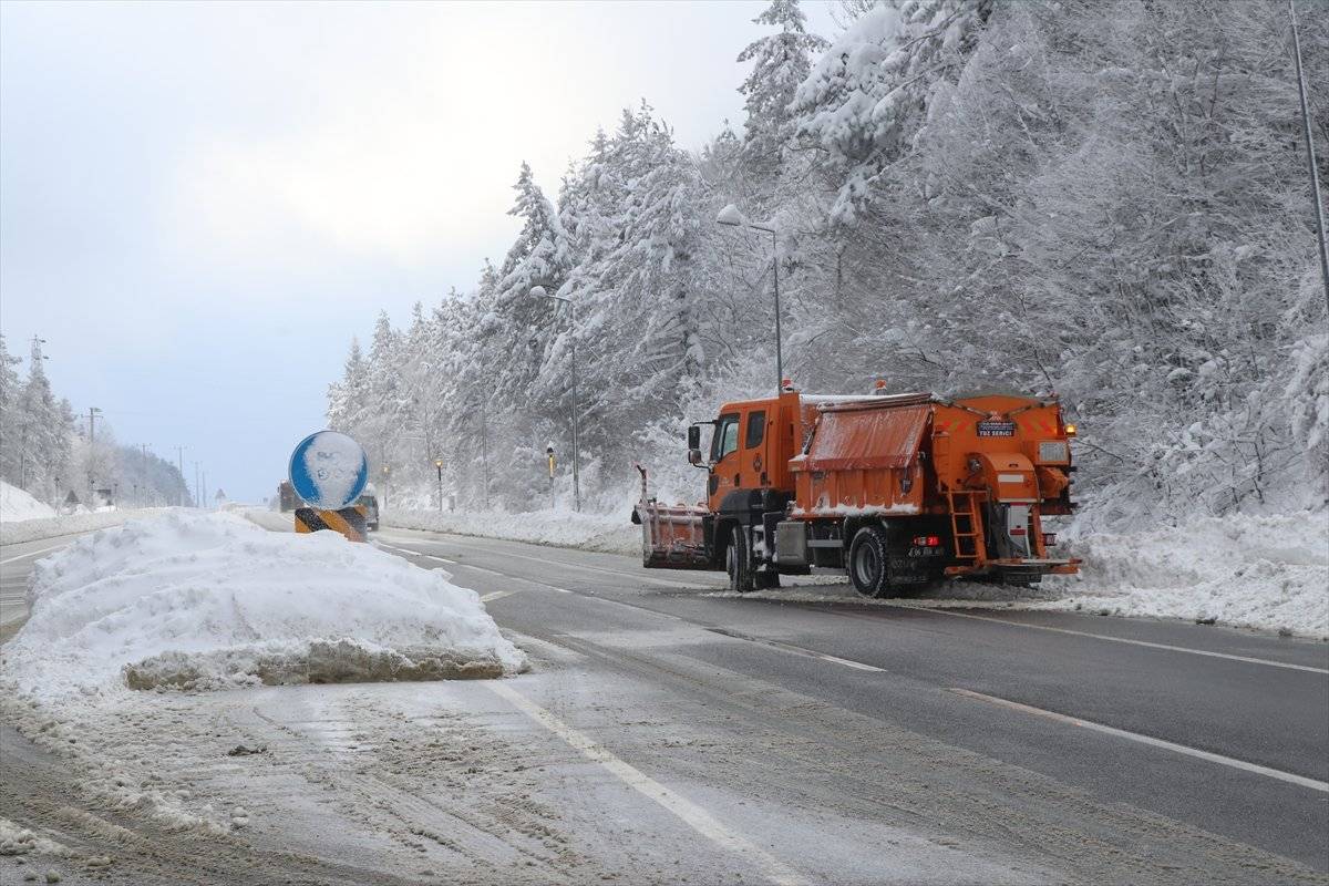 Bolu, eksi 32 dereceyle Türkiye'nin en soğuk ili oldu