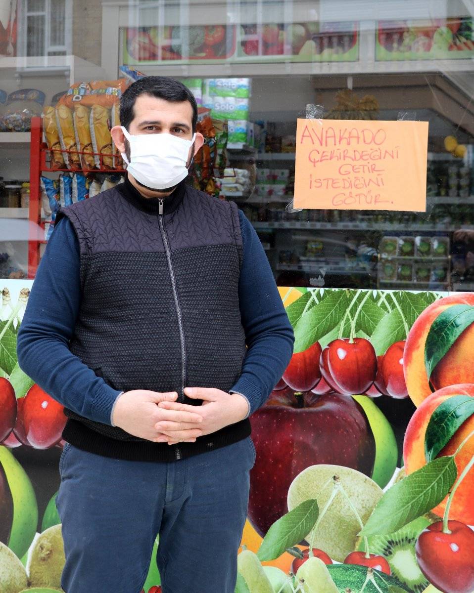 Alanya’da avokado çekirdeği ile alışveriş