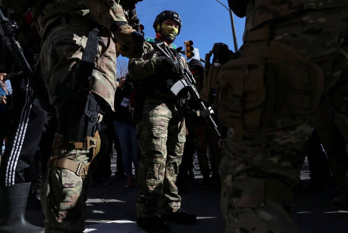 ABD’de silahlı gruplar, Lobi Günü için sokaklara indi