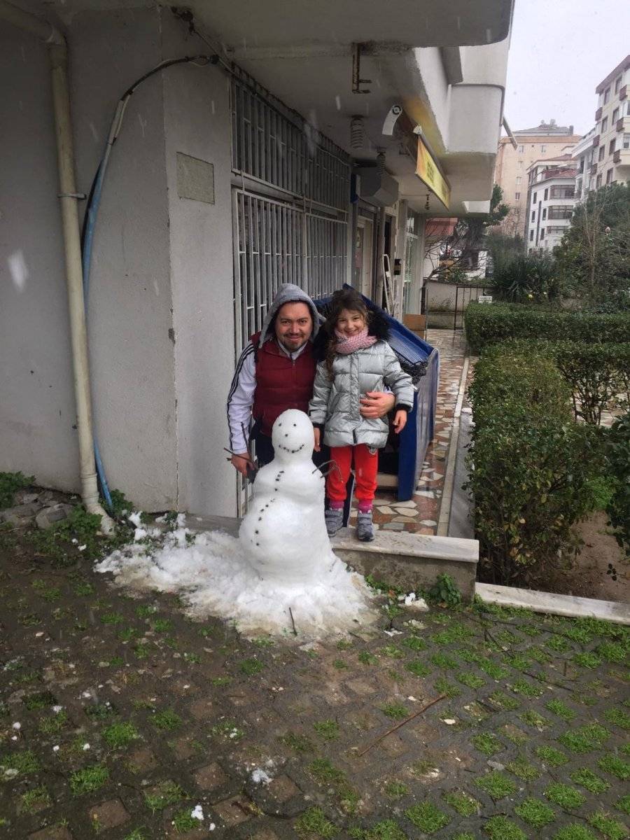 Kartal’da kardan adam çalan hırsız