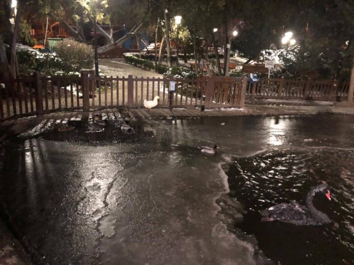 Ankara'da hava sıcaklığı eksi 17 dereceye kadar düştü