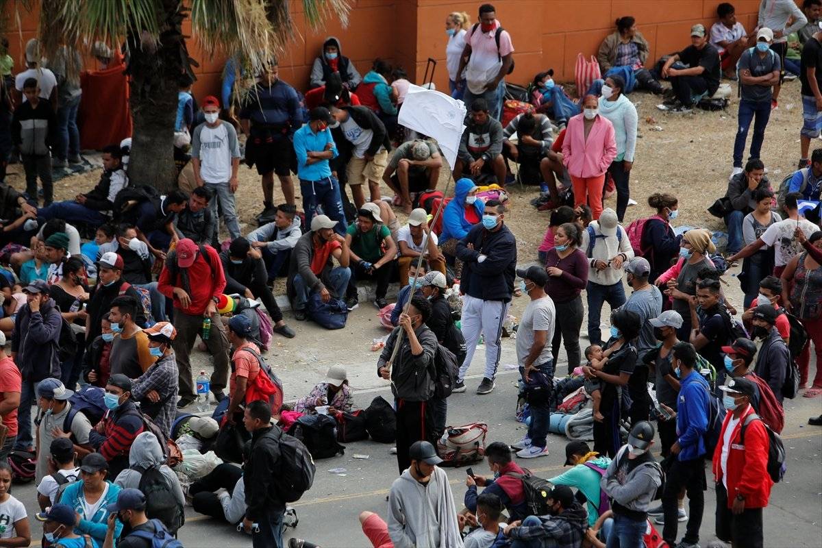 Guatemala'da ABD'ye hareket eden göçmenlere müdahale