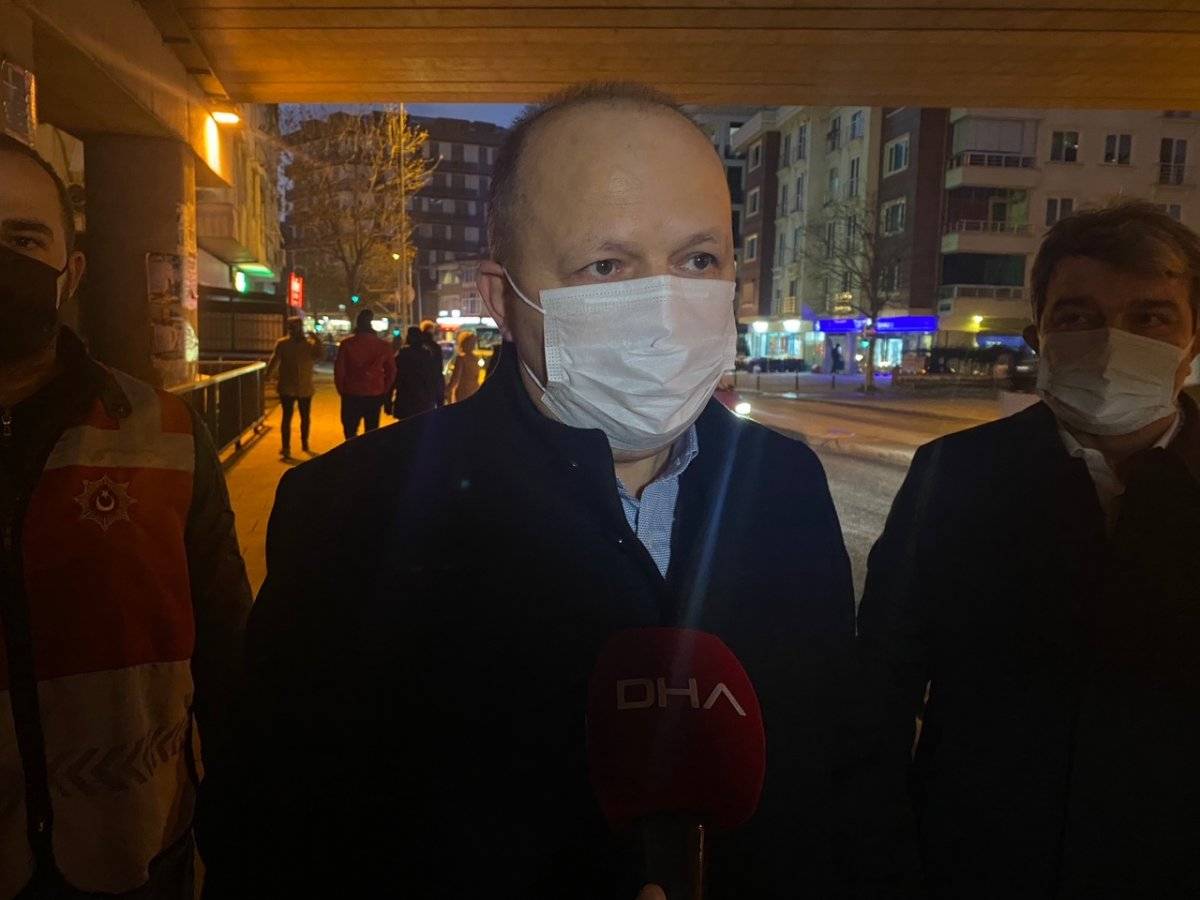 Maltepe'de sokakta kalan vatandaş günler süren ikna çabalarıyla otele yerleştirildi