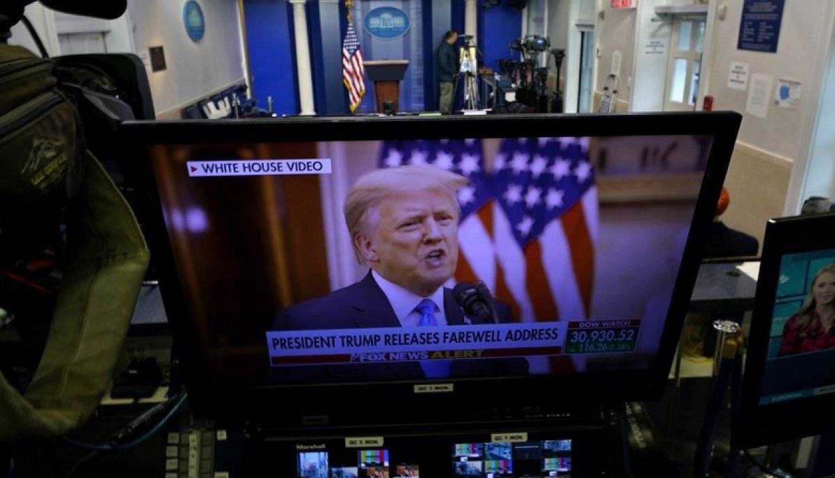 Trump'ın veda konuşması: Yıllar sonra savaş çıkarmayan ilk başkan oldum