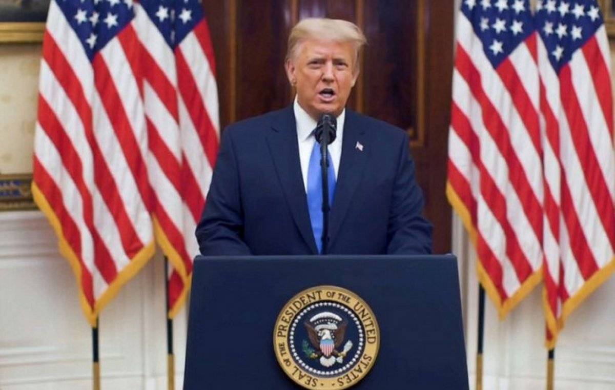 Trump'ın veda konuşması: Yıllar sonra savaş çıkarmayan ilk başkan oldum