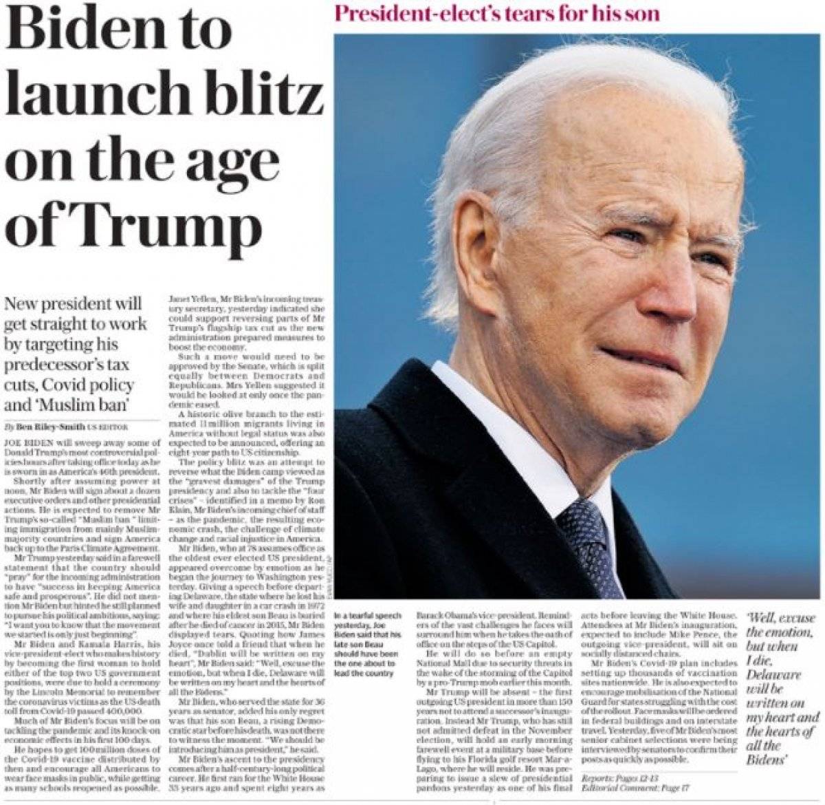 İngiliz basınında Donald Trump manşetleri