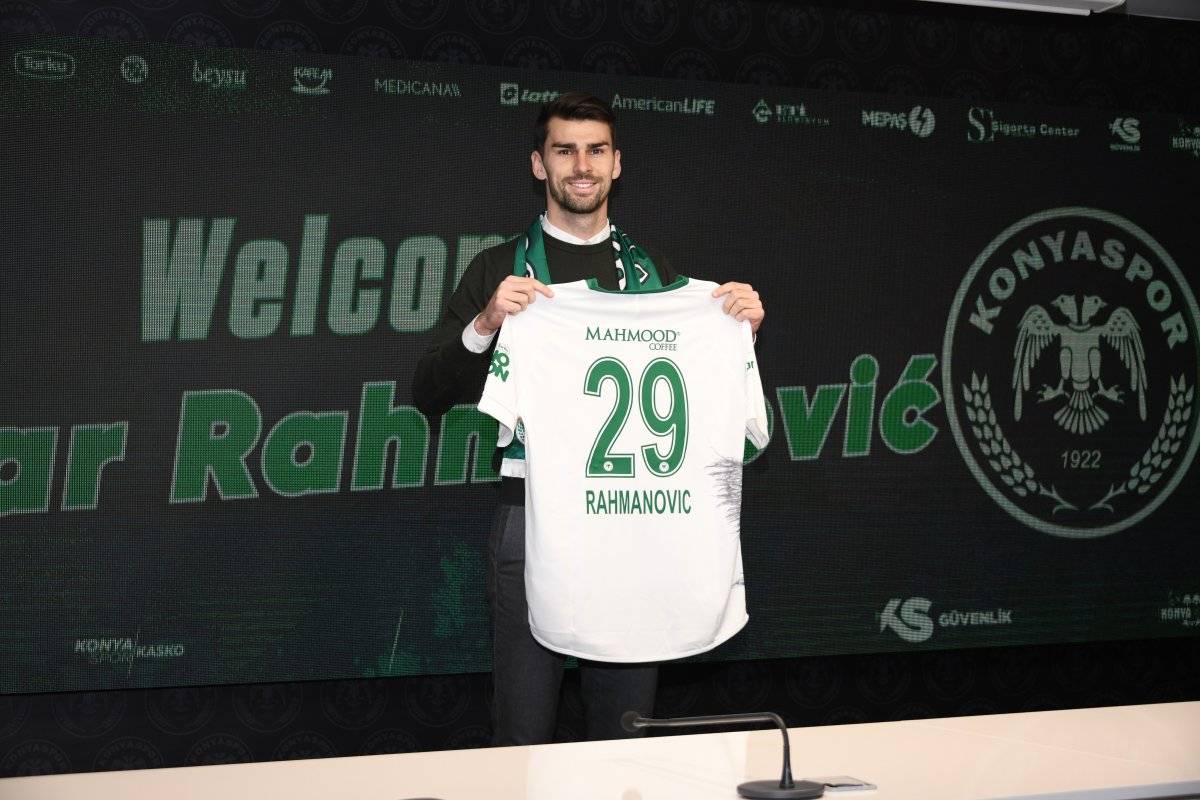 Konyaspor, Rahmanovic’i kadrosuna kattı