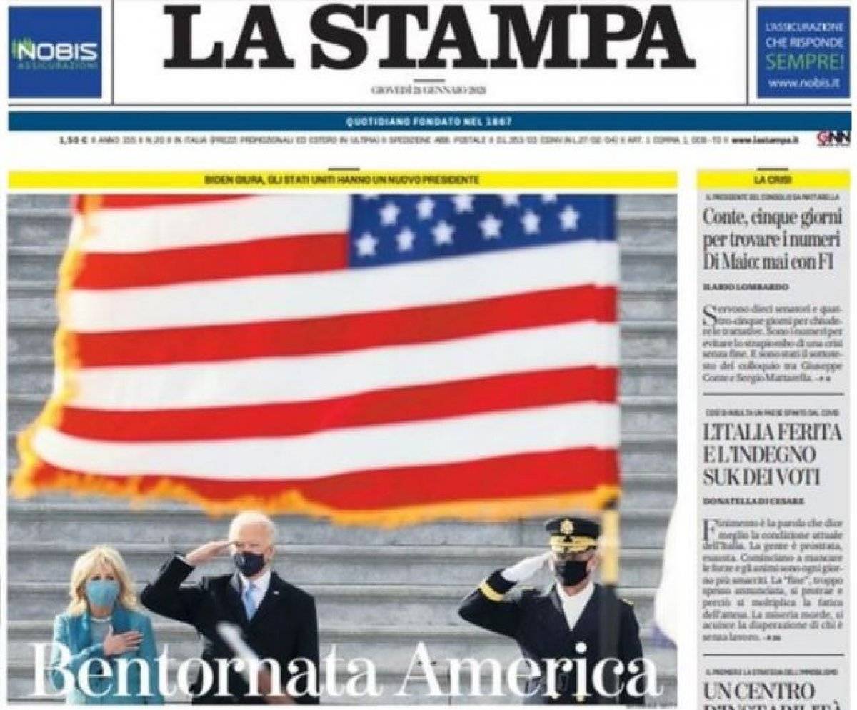 Dünya basını, Joe Biden'ın başkanlık görevine başlamasını nasıl gördü