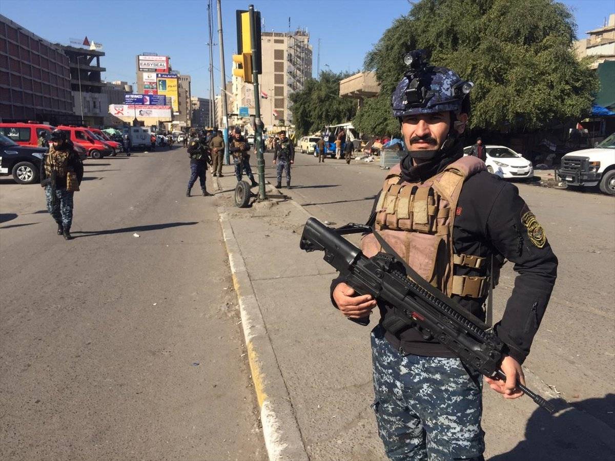 Irak'ın başkenti Bağdat'ta patlama meydana geldi