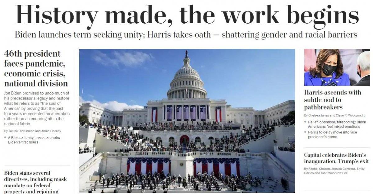 ABD basınında Joe Biden manşetleri