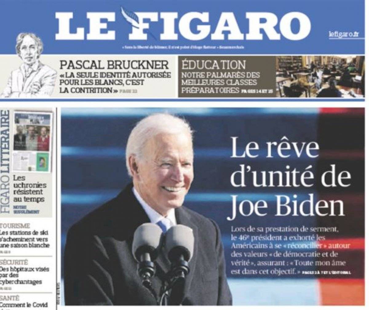 Dünya basını, Joe Biden'ın başkanlık görevine başlamasını nasıl gördü