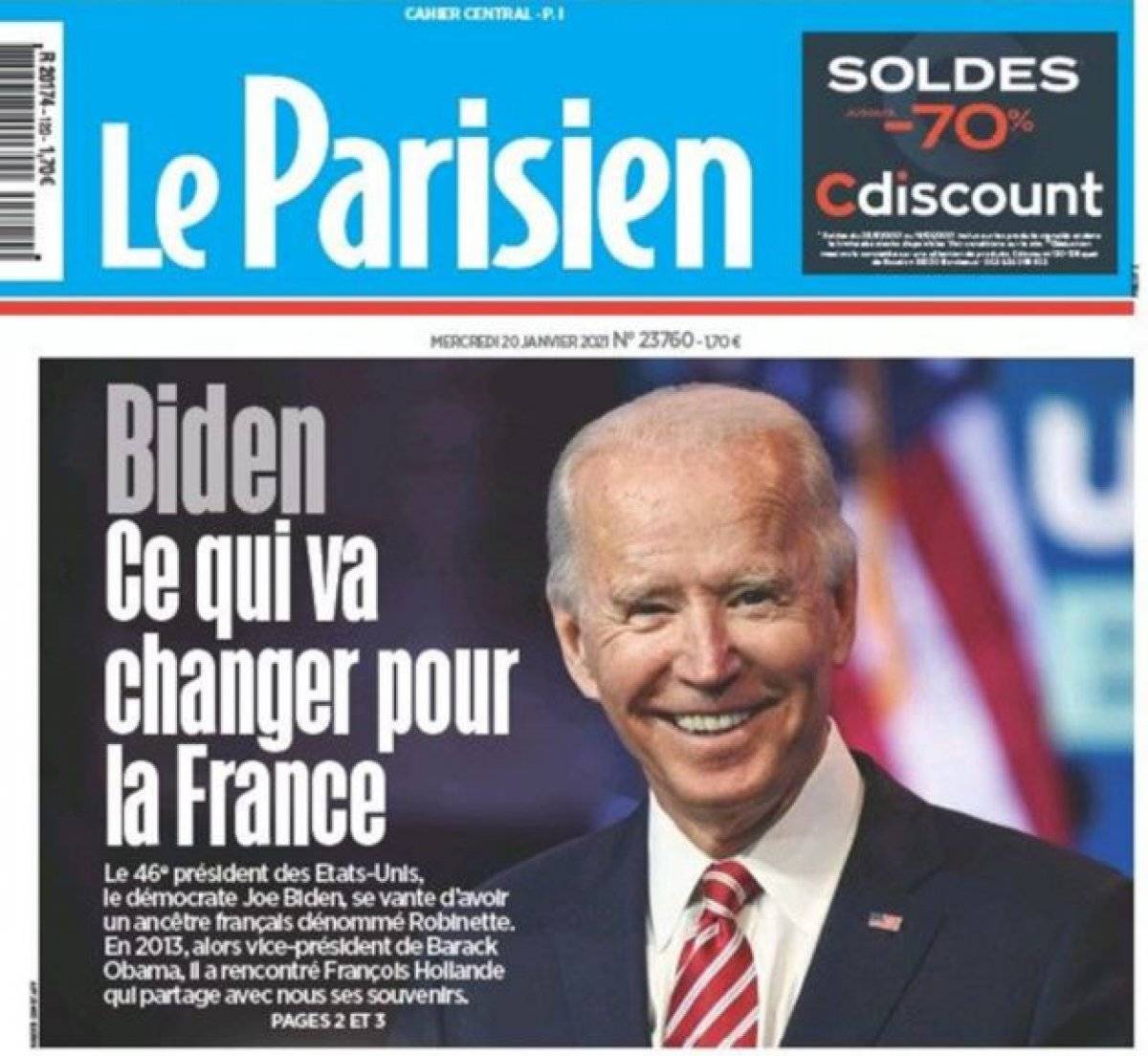 Dünya basını, Joe Biden'ın başkanlık görevine başlamasını nasıl gördü