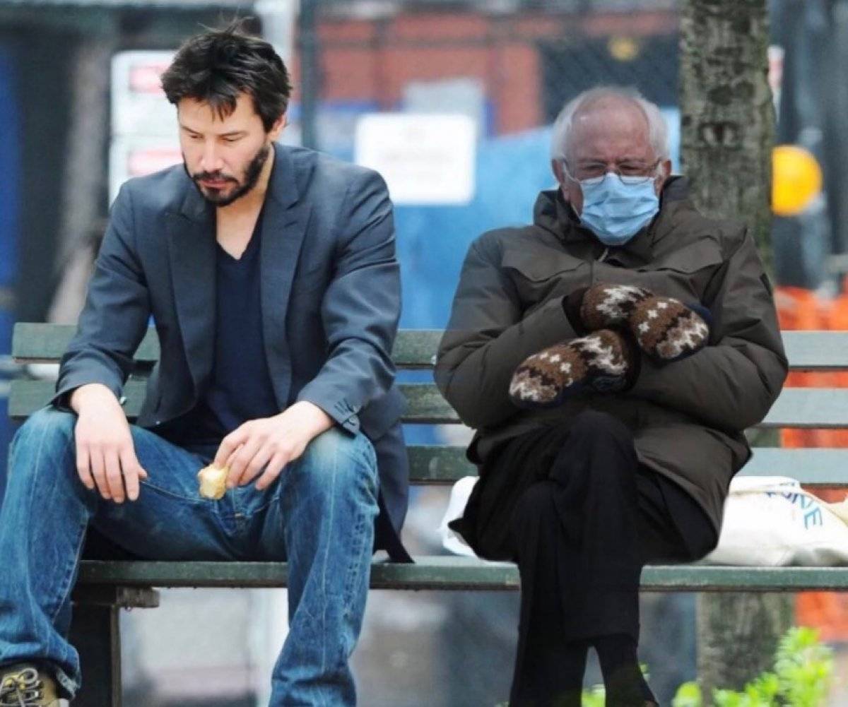 Bernie Sanders'ın yün eldivenleri sosyal medyanın gündeminde