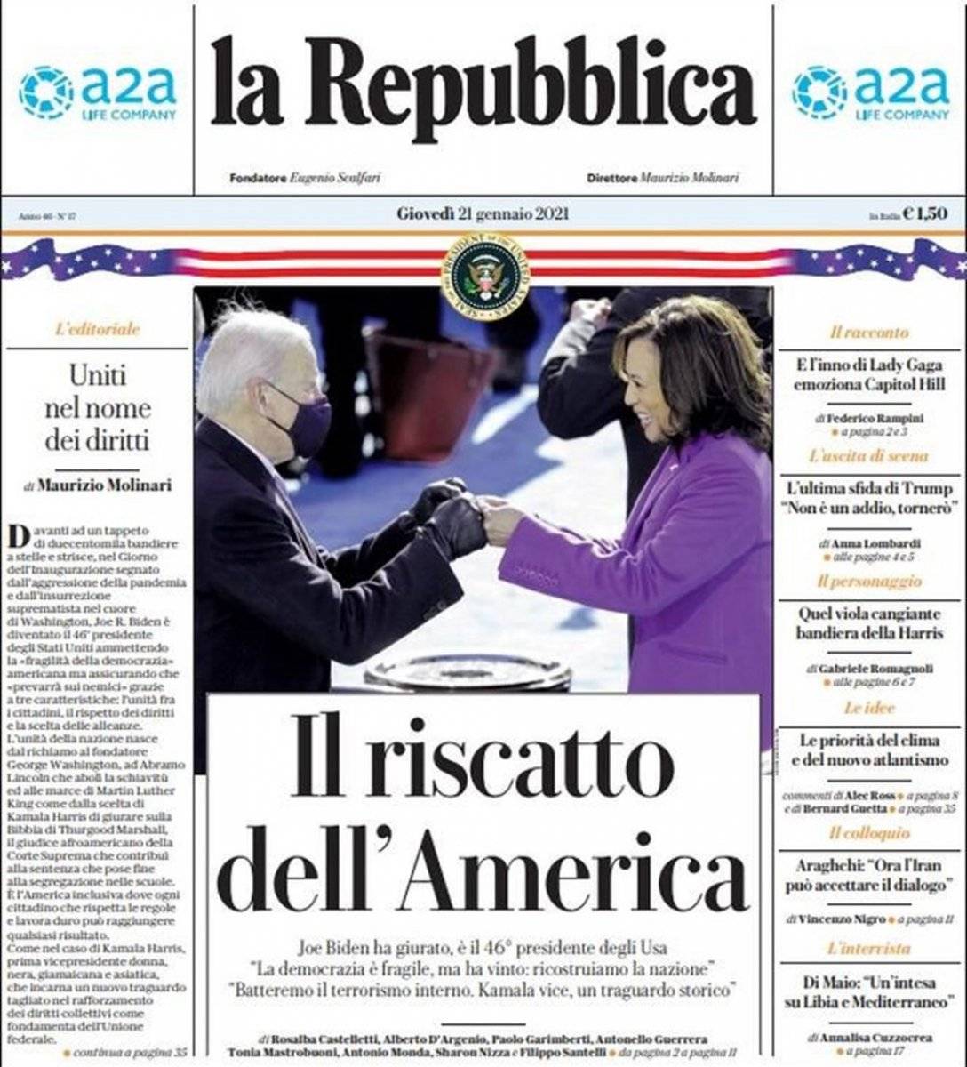 Dünya basını, Joe Biden'ın başkanlık görevine başlamasını nasıl gördü