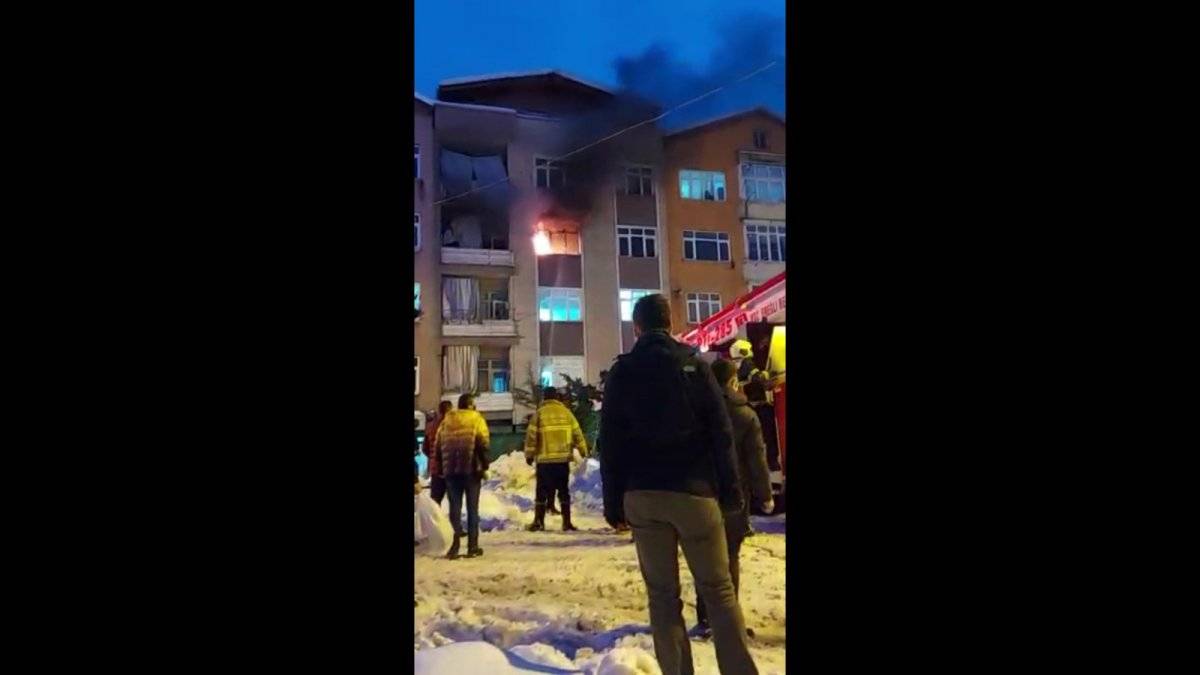 Zonguldak'ta sobaya benzin döktü, ağır yaralandı