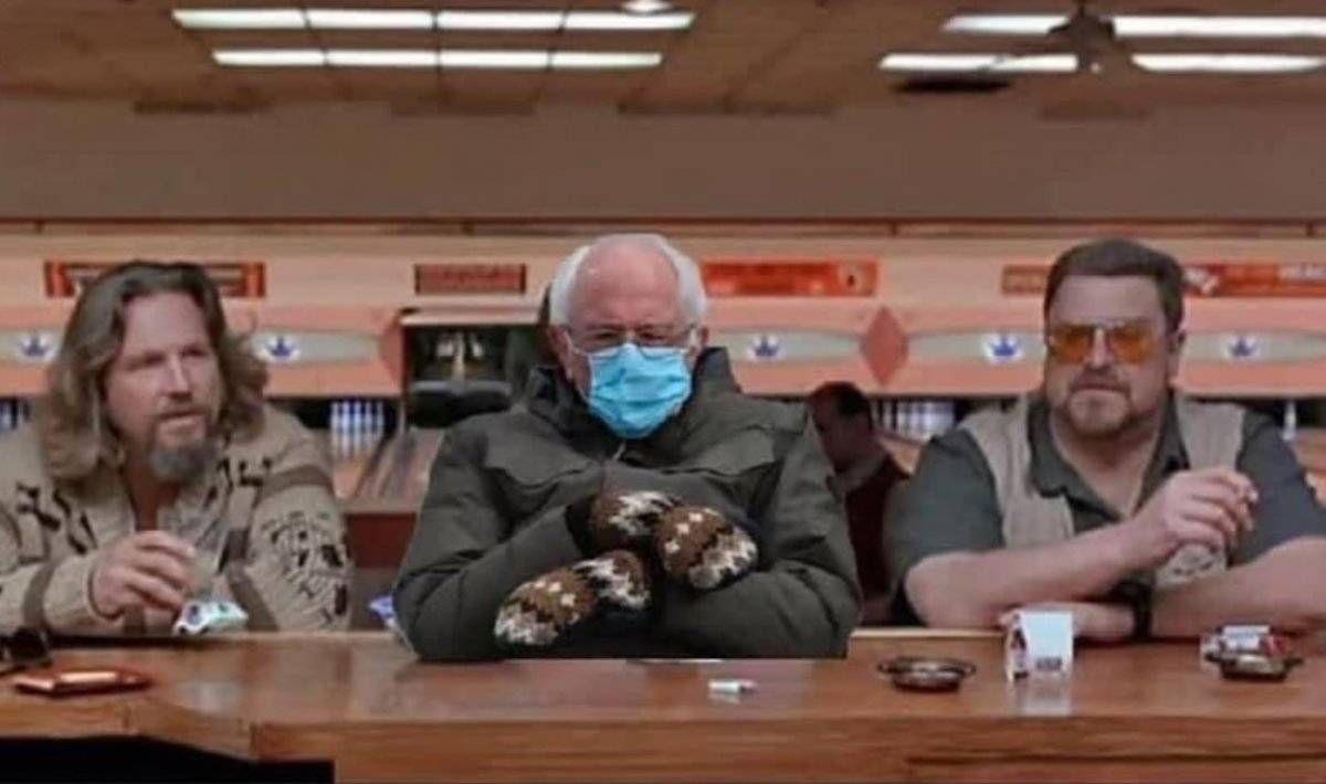 Bernie Sanders'ın yün eldivenleri sosyal medyanın gündeminde