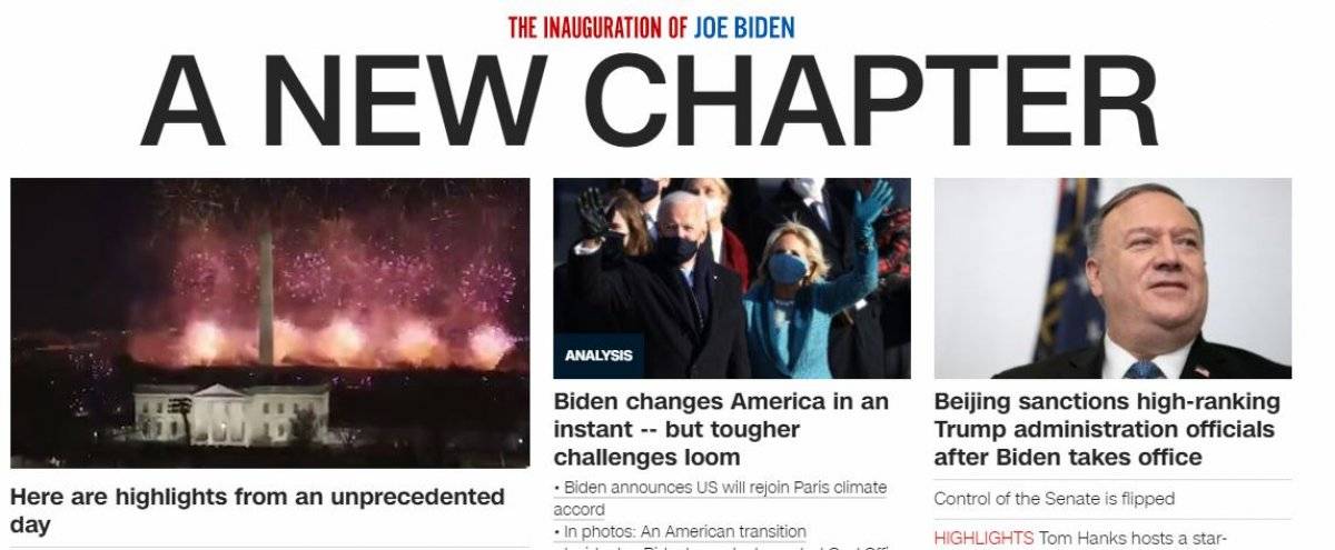 ABD basınında Joe Biden manşetleri