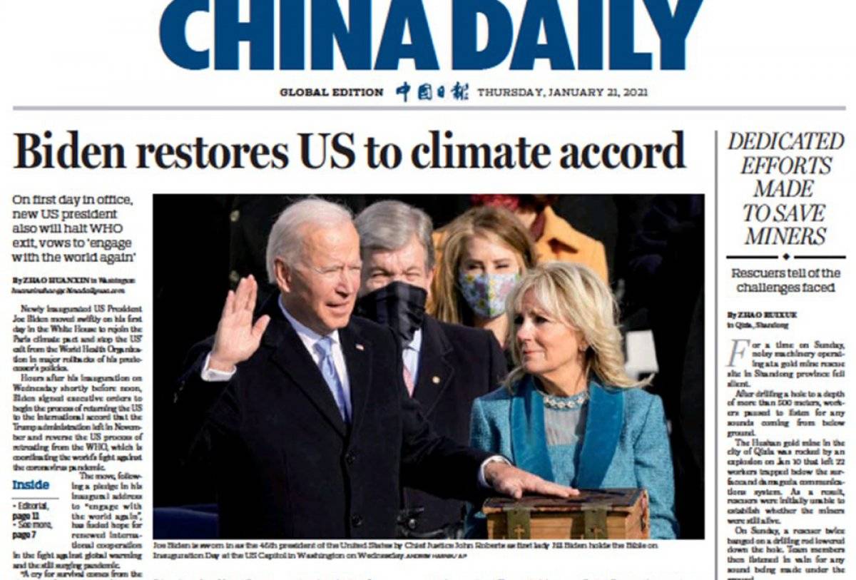 Dünya basını, Joe Biden'ın başkanlık görevine başlamasını nasıl gördü