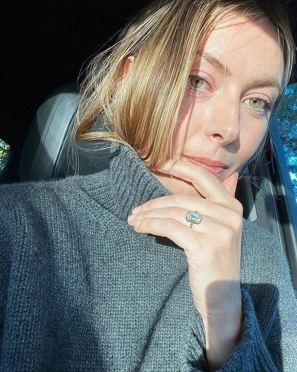 Maria Sharapova'nın beş karatlık yüzüğü