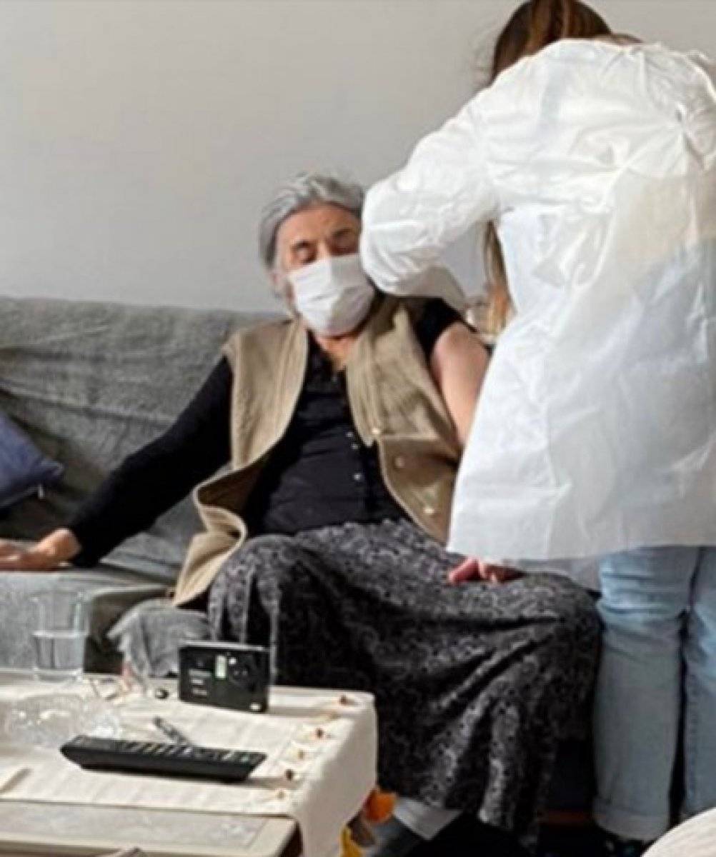 Pervin Buldan'ın annesine koronavirüs aşısı evinde yapıldı