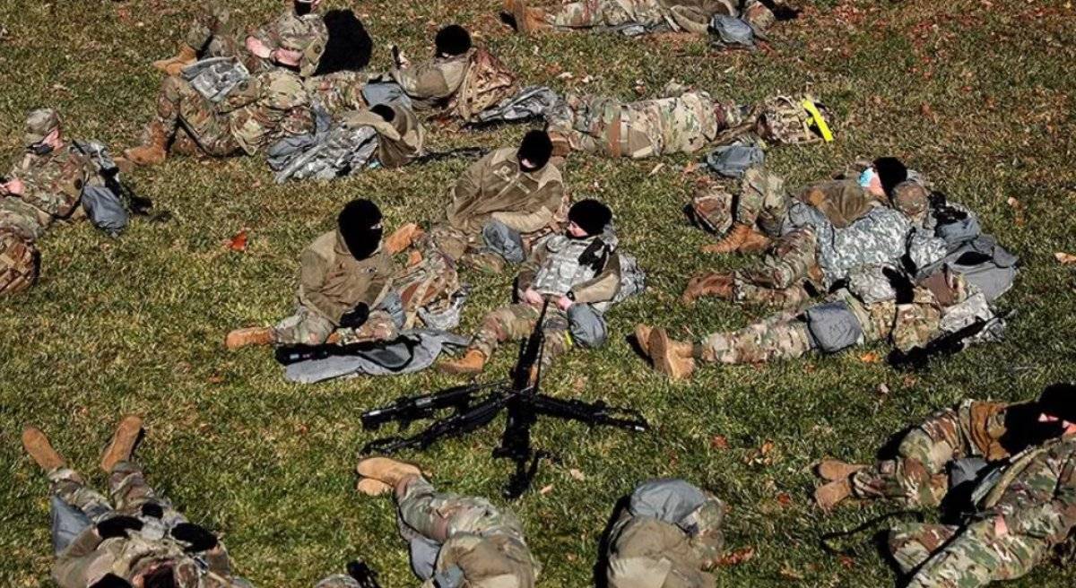 Washington'da görev alan 200 Ulusal Muhafız, koronaya yakalandı