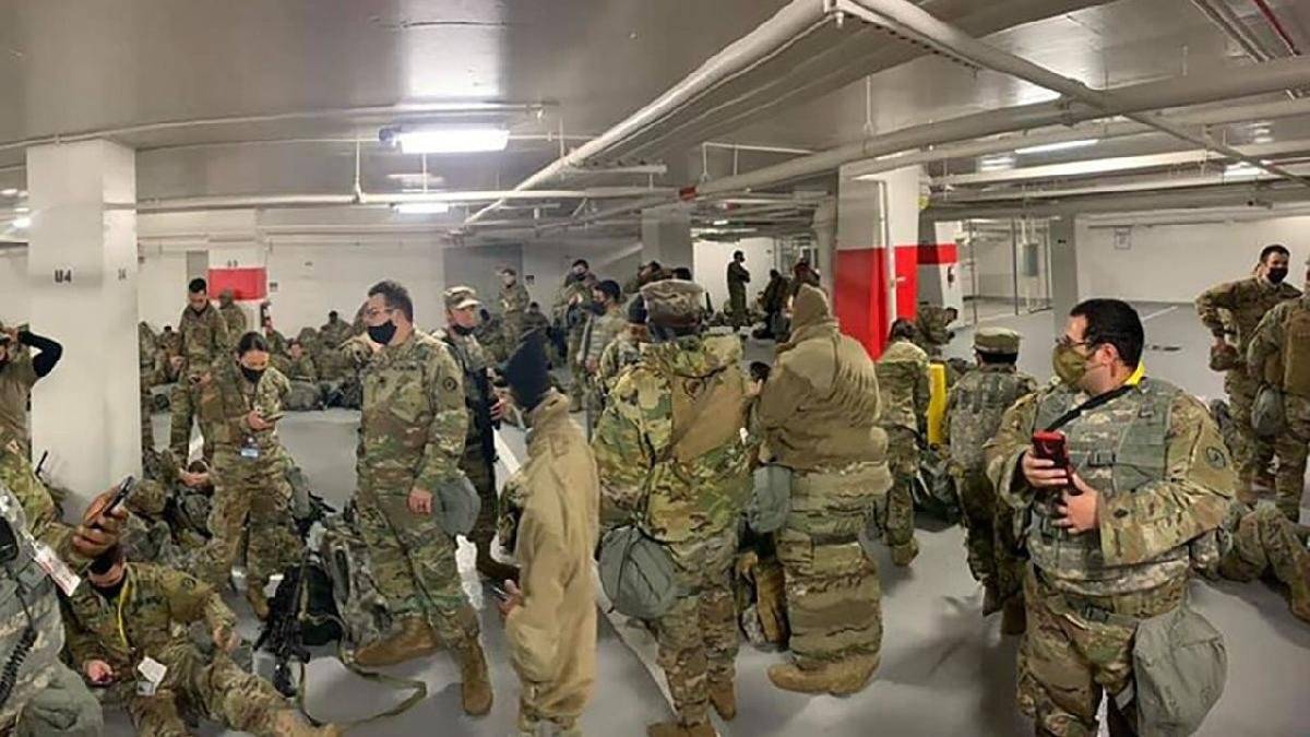 Washington'da görev alan 200 Ulusal Muhafız, koronaya yakalandı