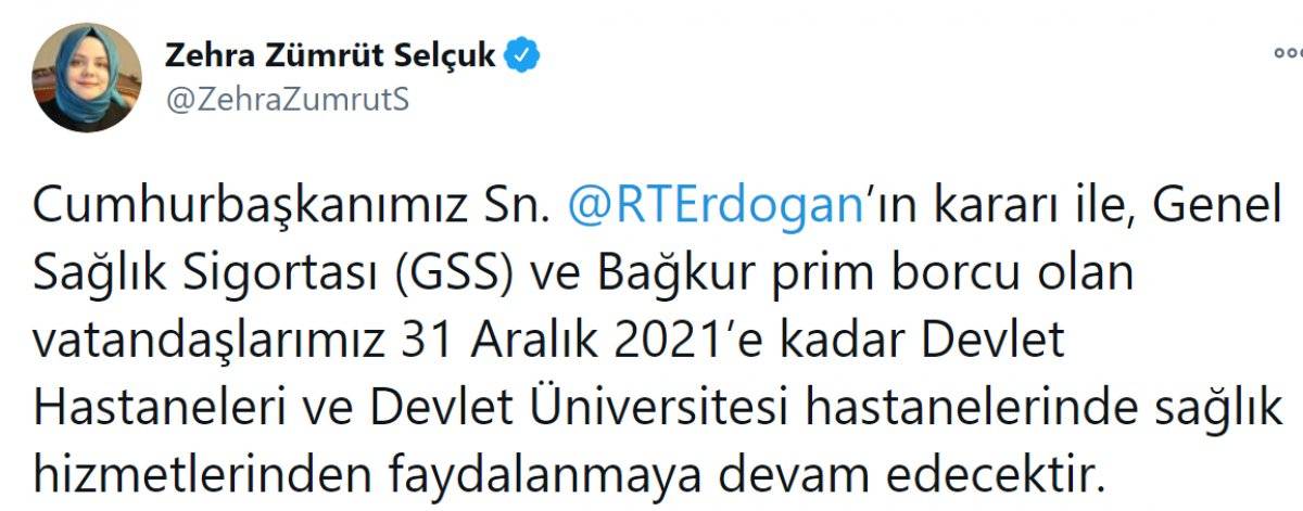 GSS ve Bağ-Kur prim borçluları, yıl sonuna kadar sağlık hizmetlerinden yararlanacak