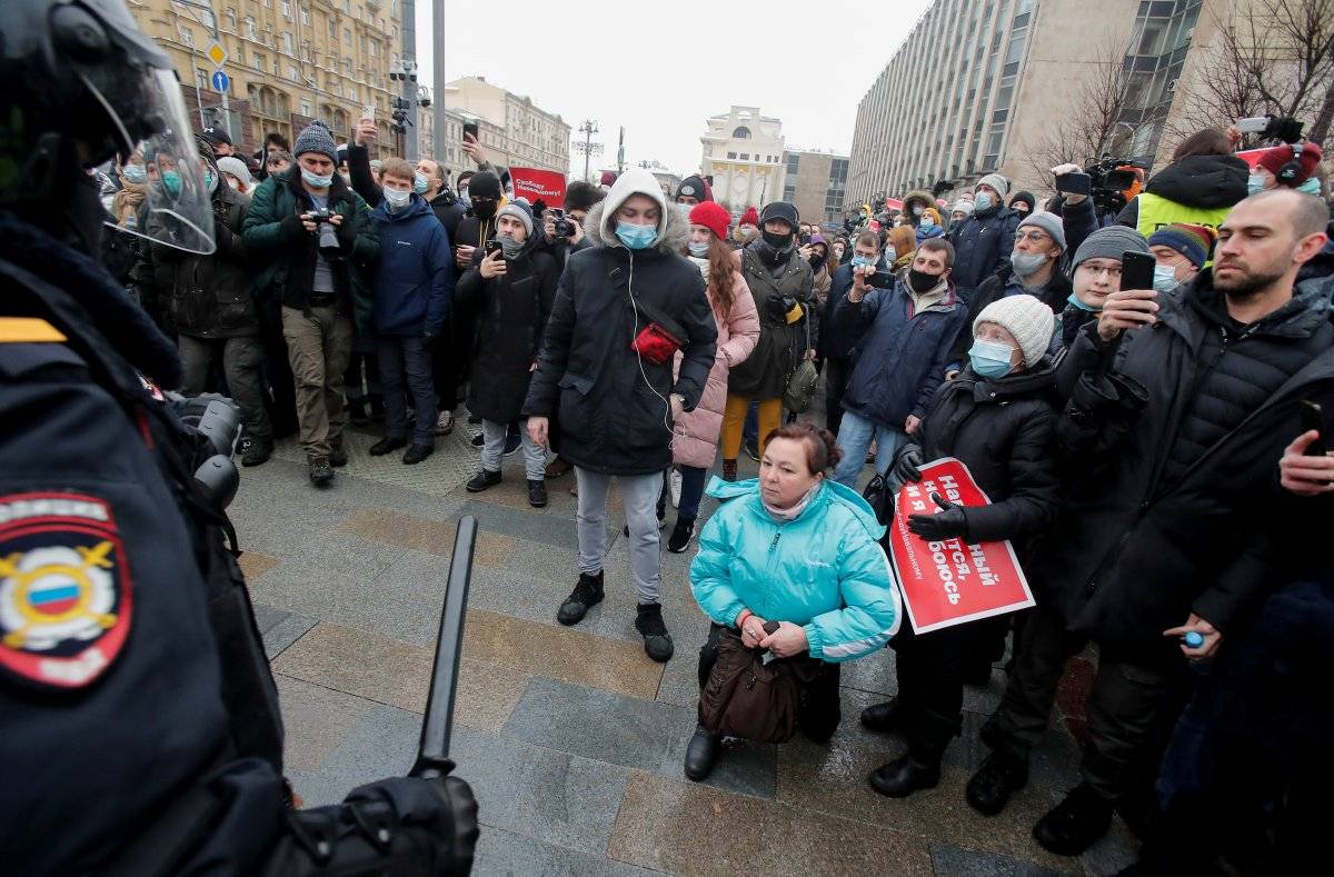 Rusya'nın doğu kentlerinde ‘Aleksey Navalnıy’ protestoları başladı
