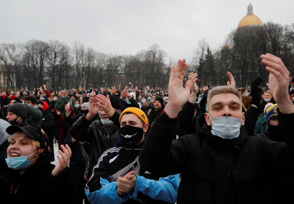 Rusya'nın doğu kentlerinde ‘Aleksey Navalnıy’ protestoları başladı