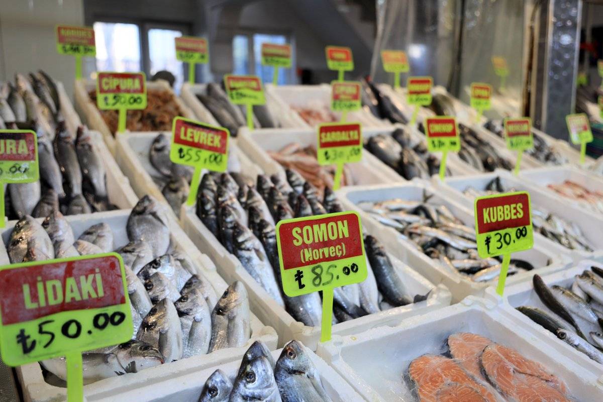 Balık fiyatları arttı