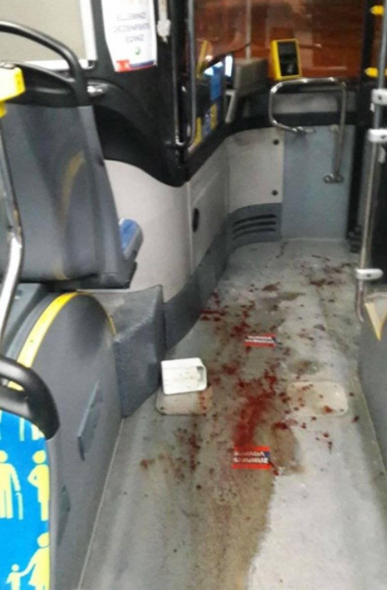 Eyüpsultan'da İETT şoförüne ve otobüse saldırı