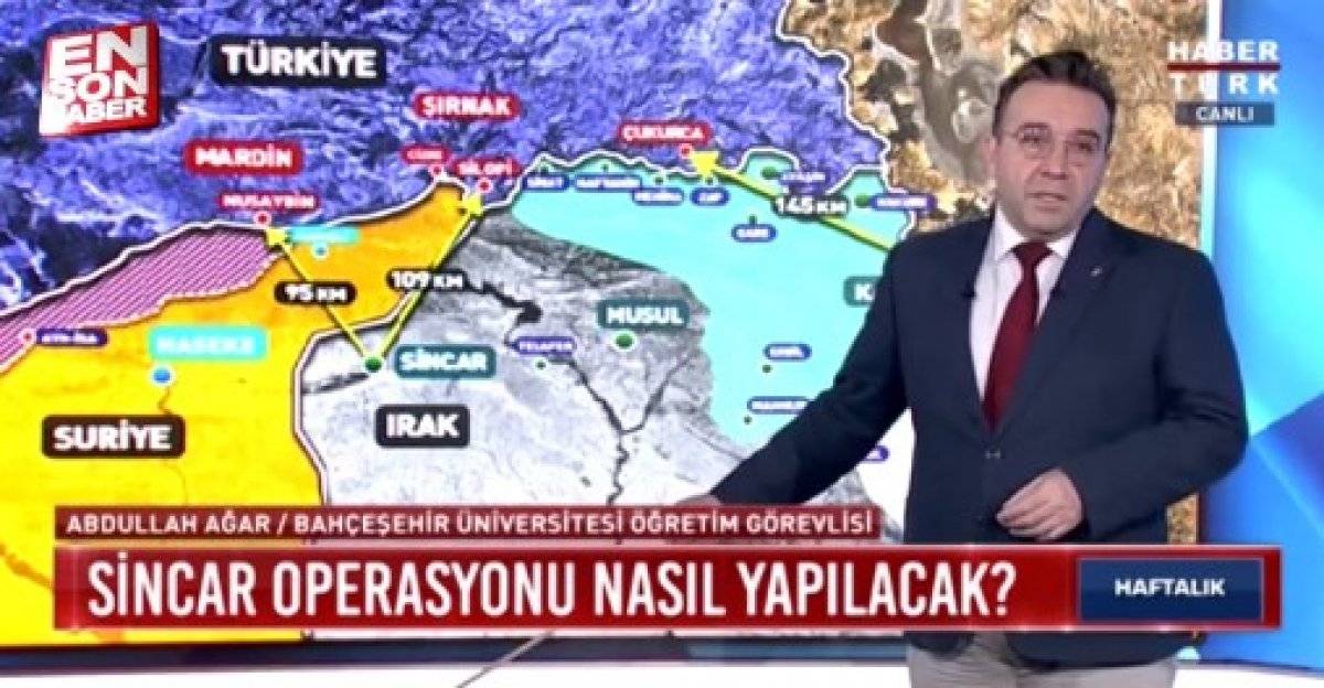 Abdullah Ağar, Sincar'a yapılacak olası harekatı anlattı