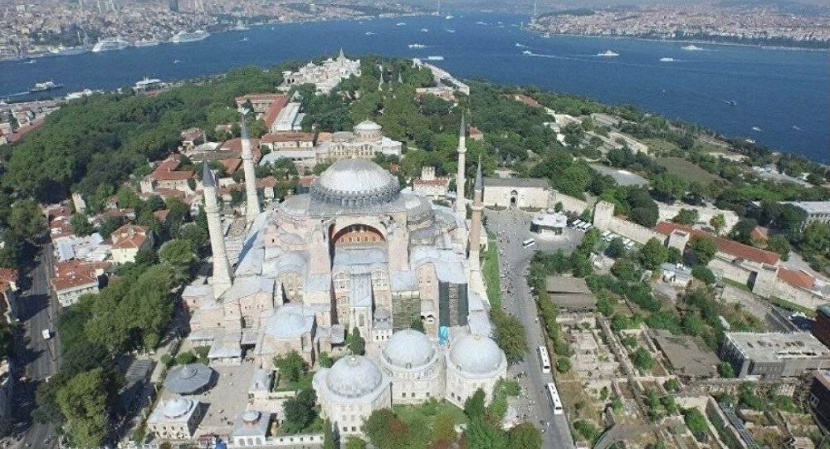 Ayasofya'nın kopyası Suriye'de temmuz ayında tamamlanıyor