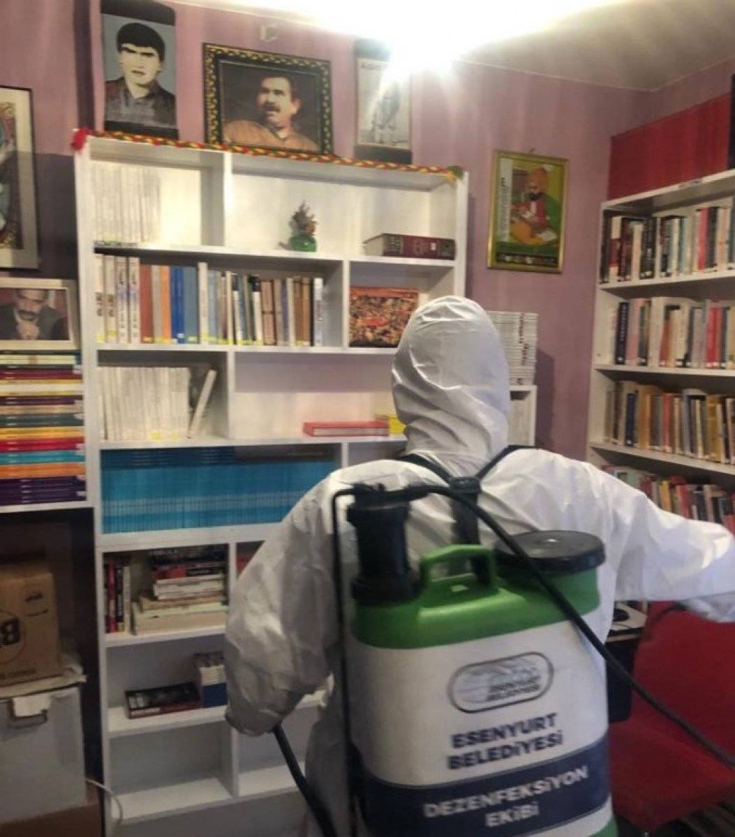 Esenyurt'ta HDP ilçe binasına operasyon