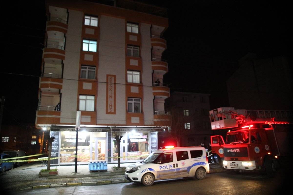 Tekirdağ'da kaynak işçisi, asansör kabini altında can verdi