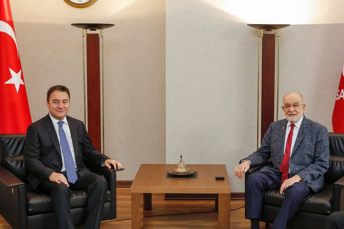 Ali Babacan'dan Temel Karamollaoğlu'na ziyaret