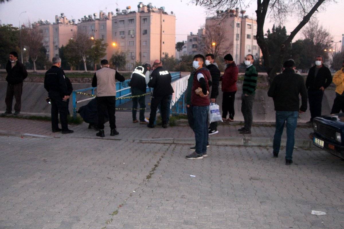 Adana'da damda güvercin uçururken sırtından vuruldu
