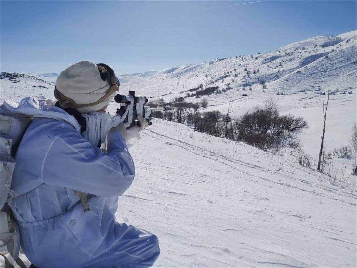 Mehmetçik'in Eren Operasyonlarından nefes kesen kareler