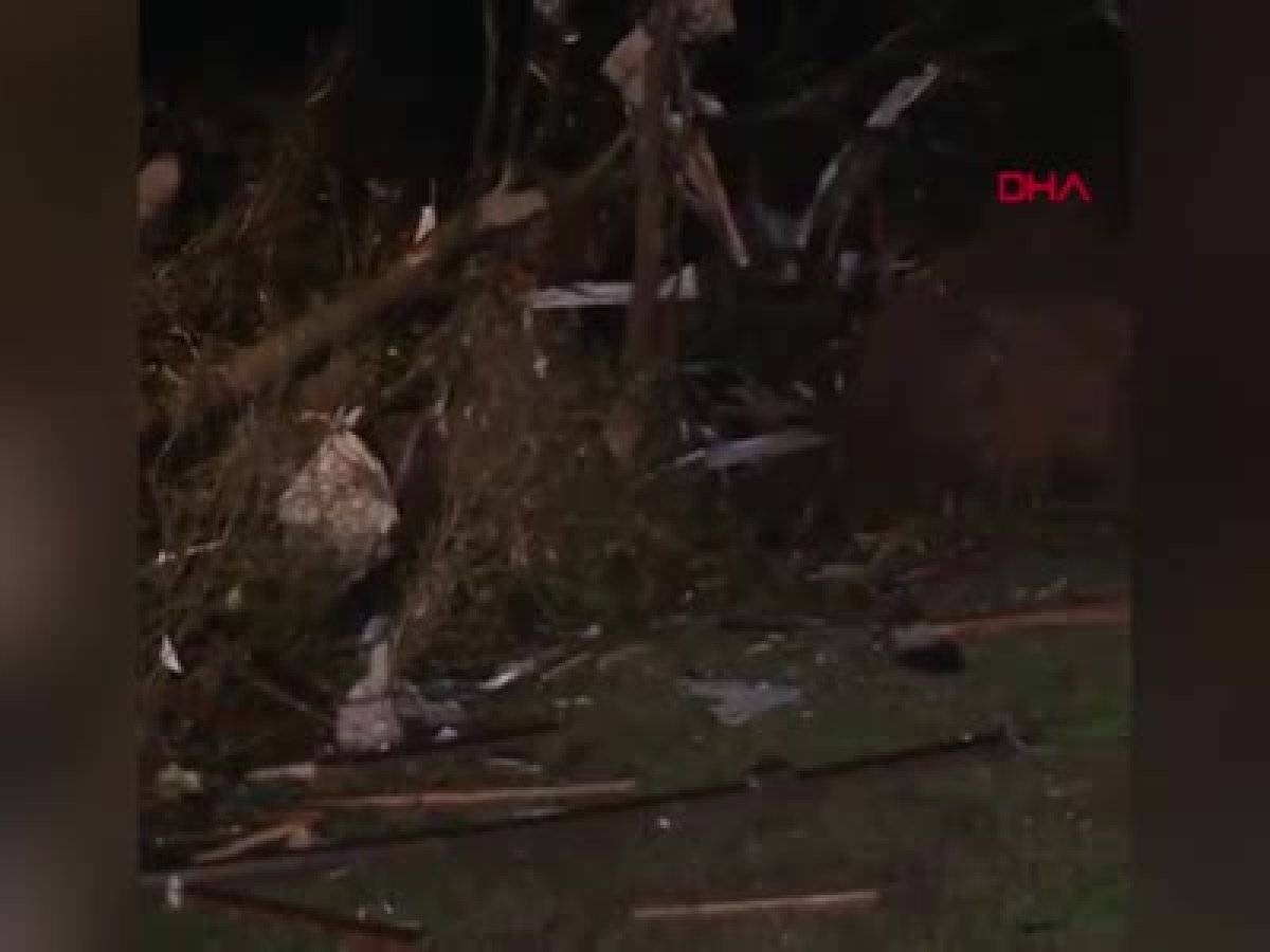 ABD’deyi fırtına ve kasırga vurdu: 1 ölü, 30 yaralı