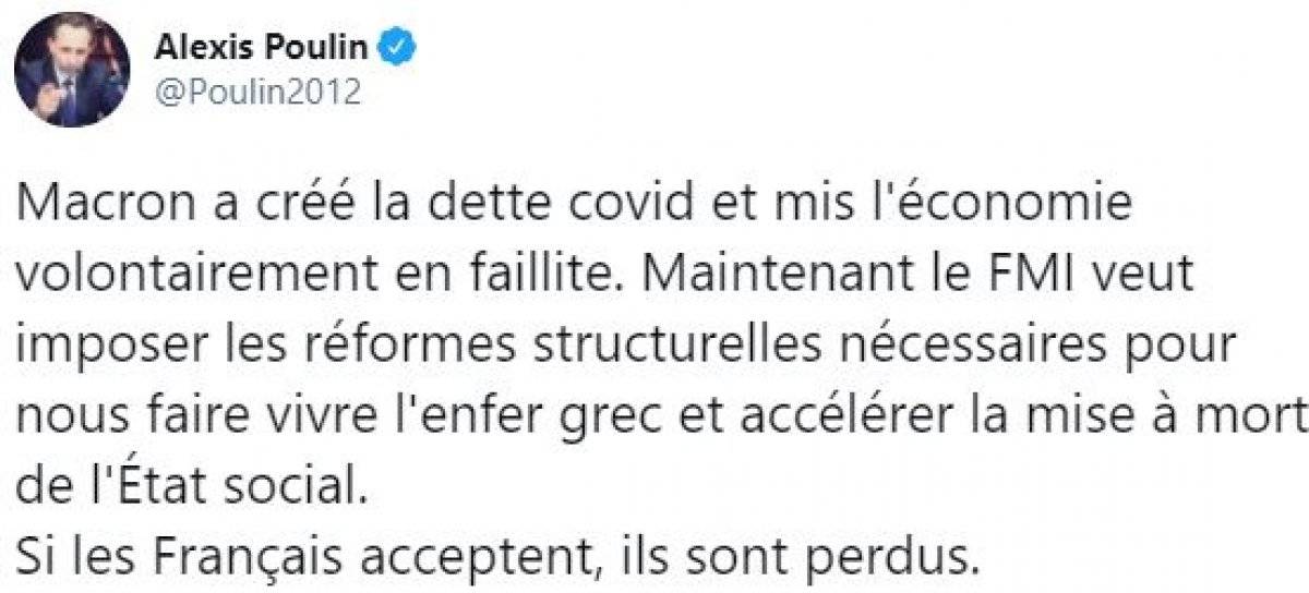 IMF: Fransa, yüksek borcu nedeniyle mali sıkılaştırma yapmalı